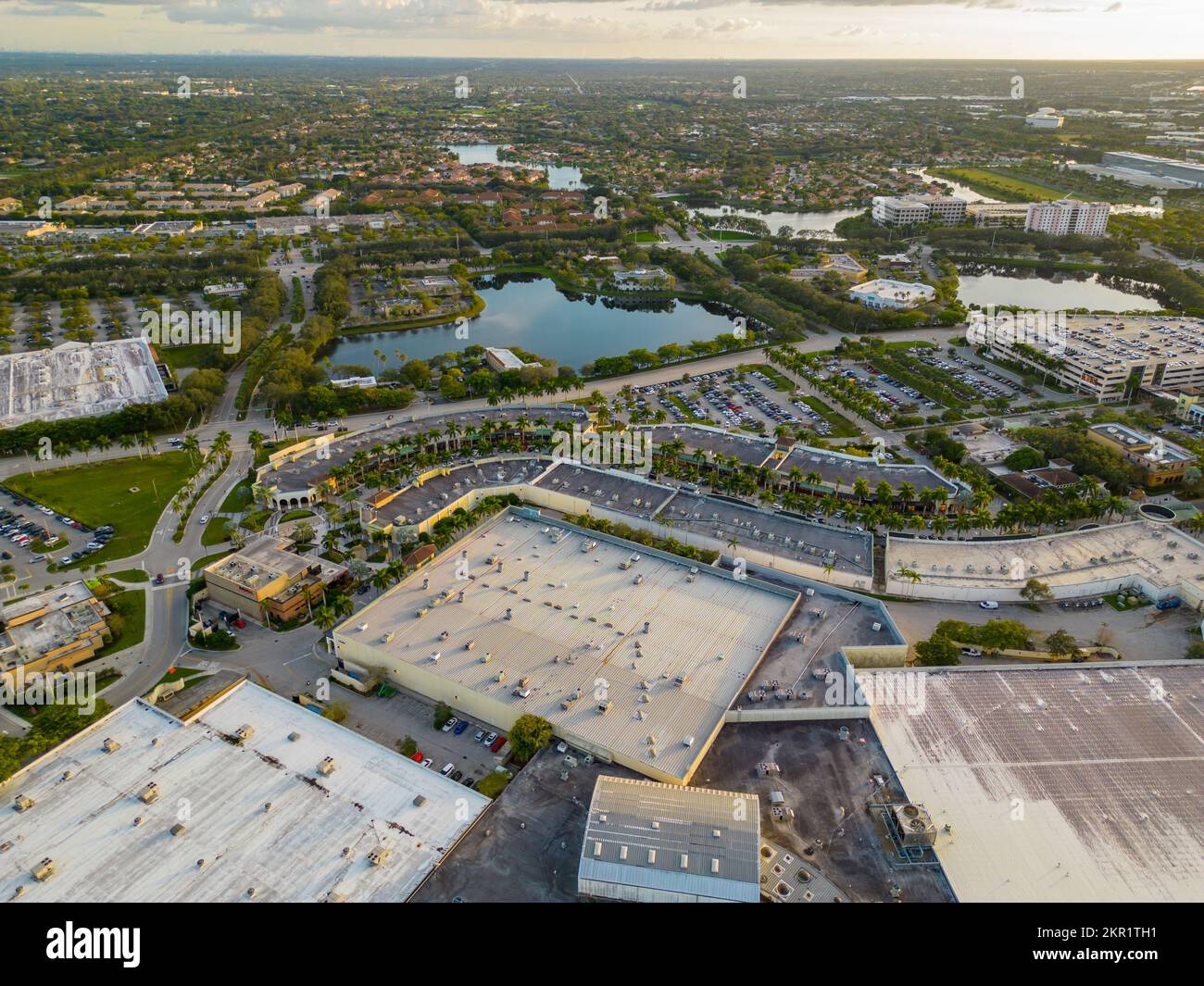 Interior of the Sawgrass Mills shopping mall, Sunrise, Broward