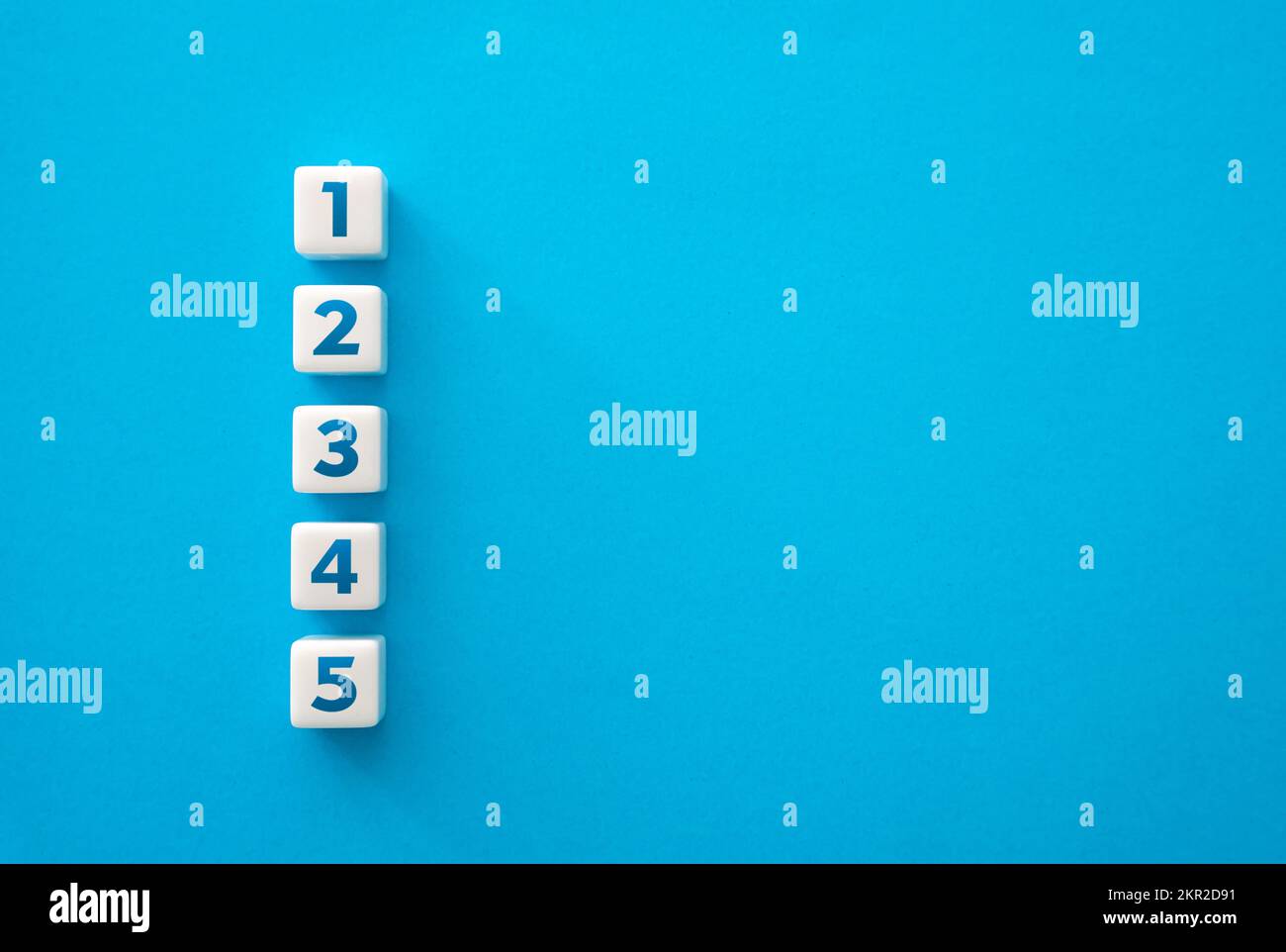 To Do List Of Numbers On Blue Background Follow Instructions To Do List Of Numbers On Blue Background Follow Instructions