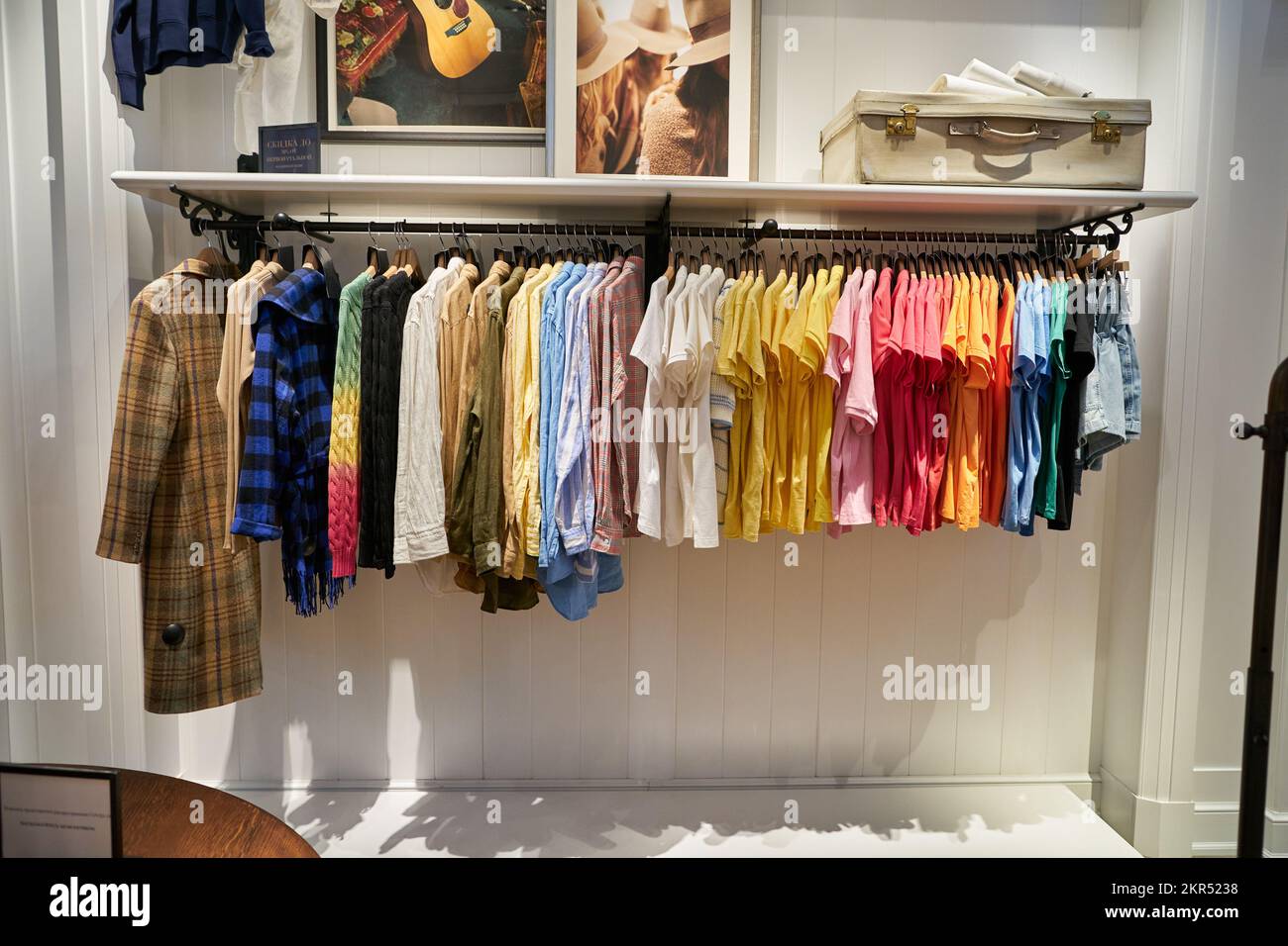 Polo Ralph Lauren store editorial stock image. Image of garment