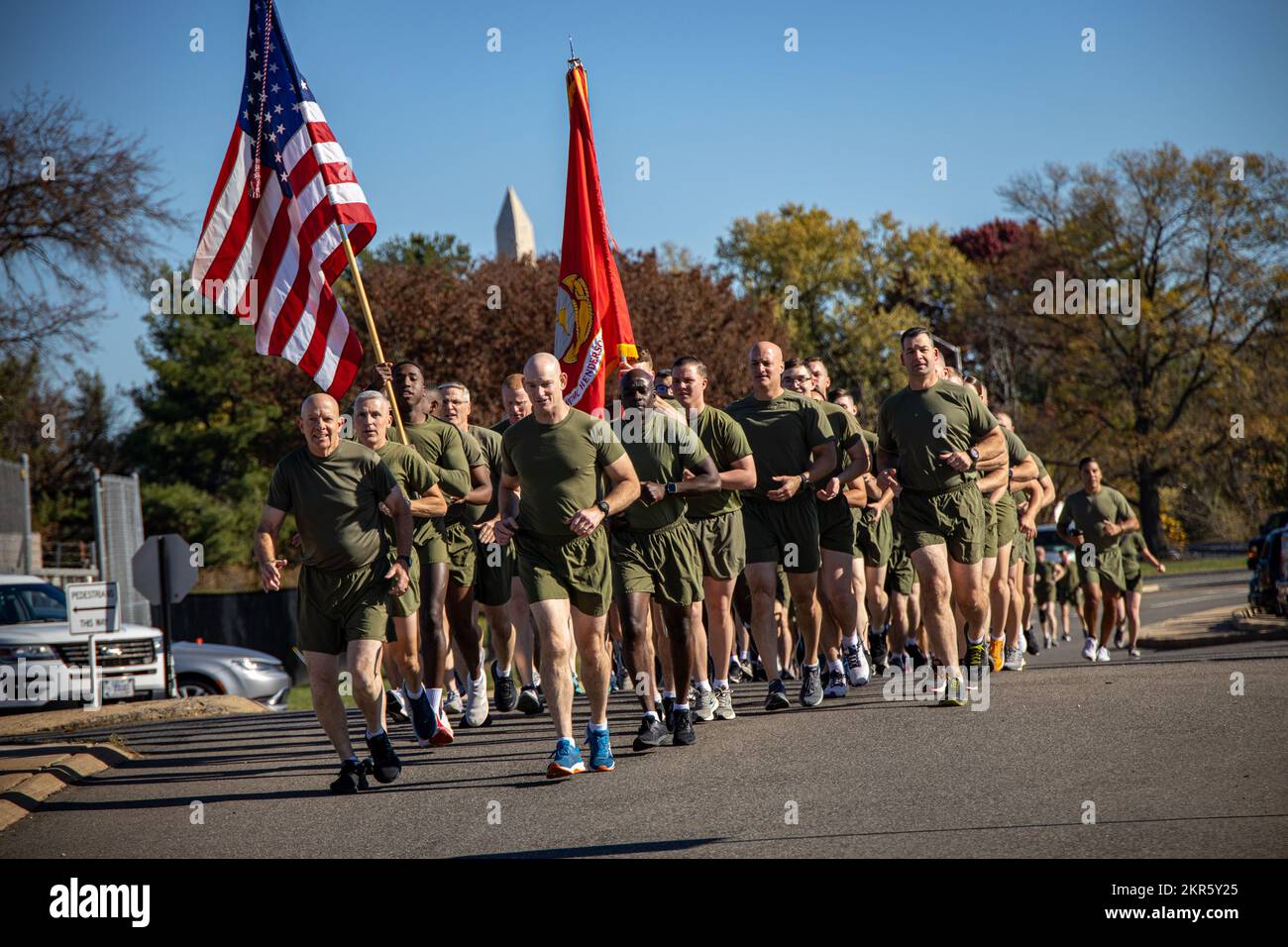 The Commandant of the Marine Corps Gen. David H. Berger and Sergeant