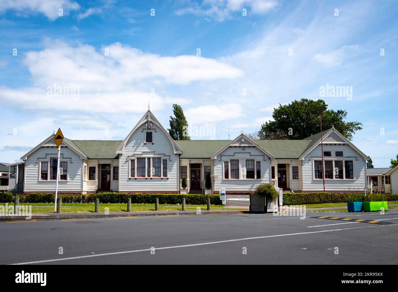 Cambridge Primary School, Cambridge, Waikato, North Island, New Zealand Stock Photo