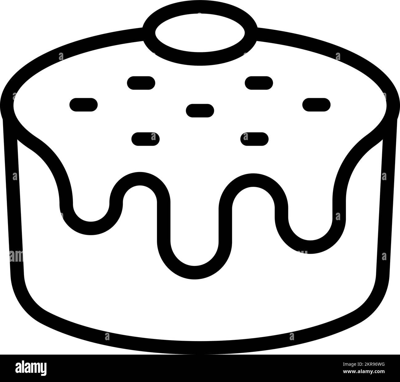 Italian easter pie stock vector images alamy