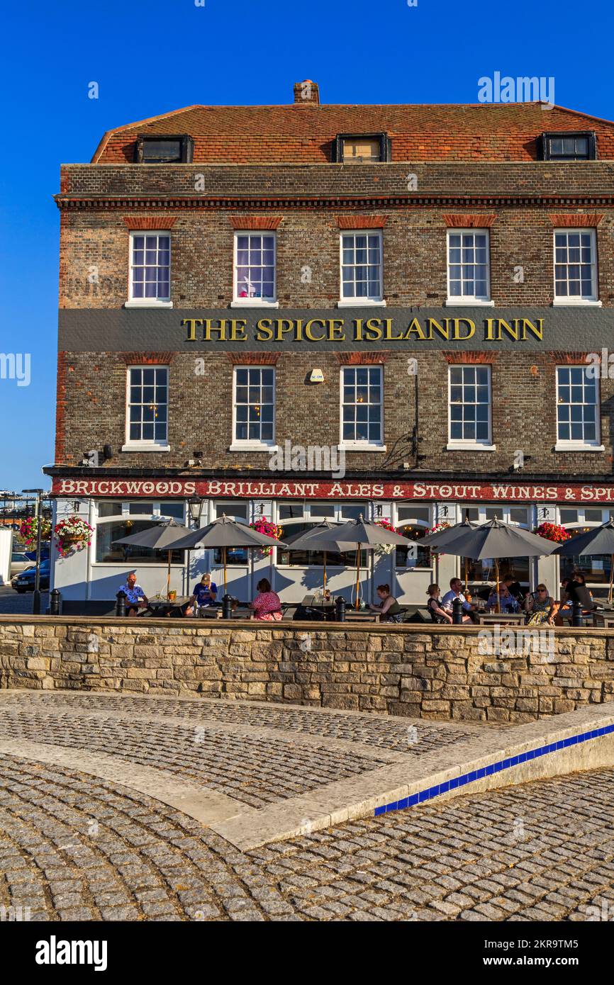 Spice Island Pub,Old Portsmouth, Hampshire, England, United Kingdom Stock Photo