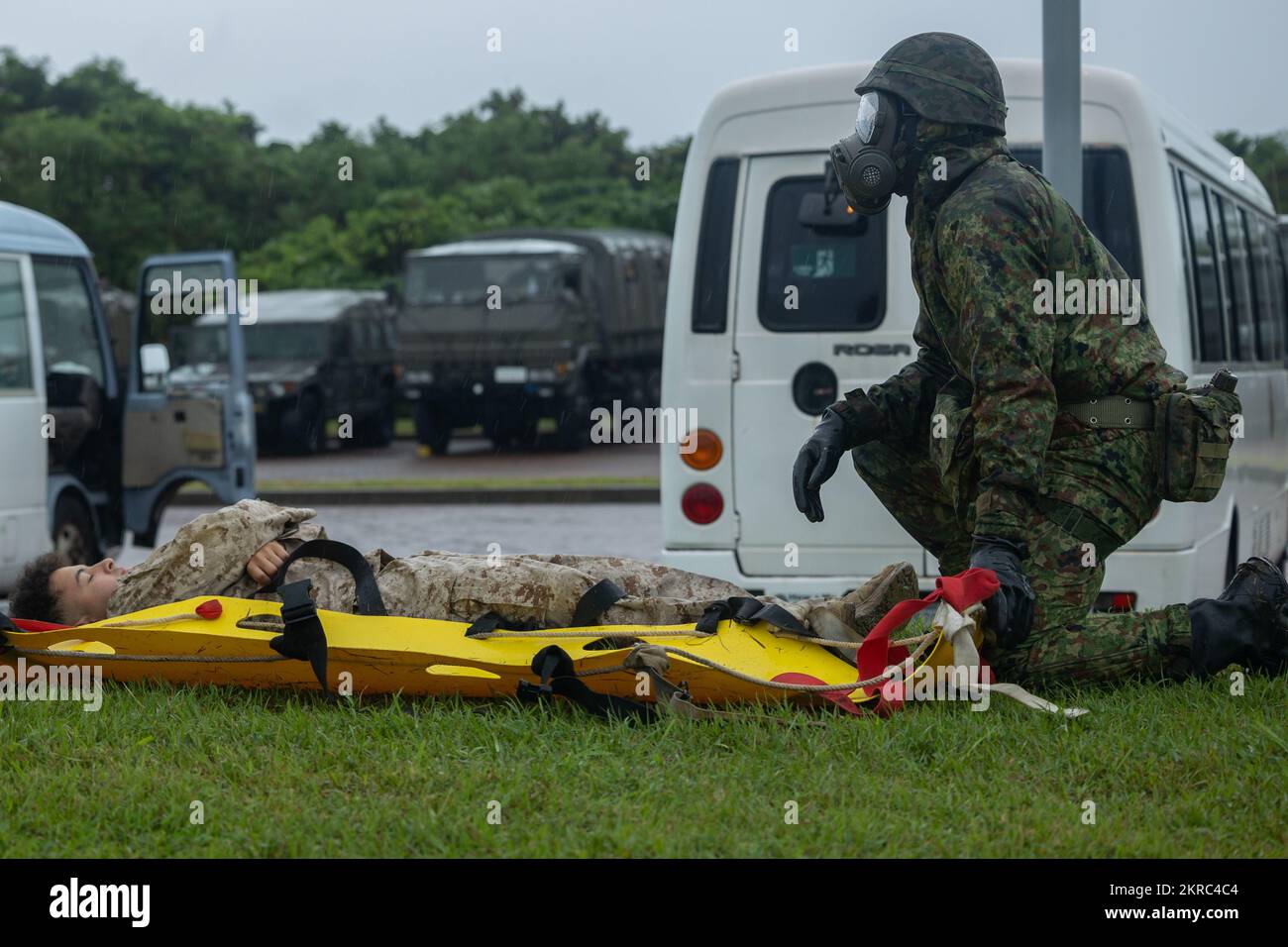 Jsdf Force Structure A U.S. Marine and a member of the Japanese Ground Self Defense Force ...