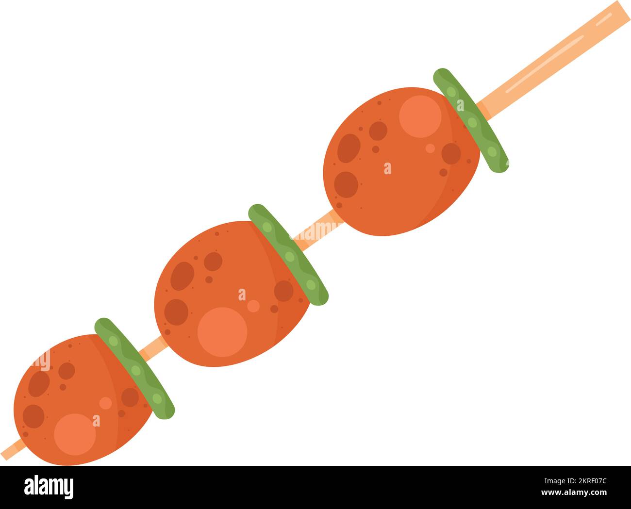 jeok korean traditional food icon Stock Vector Image & Art - Alamy