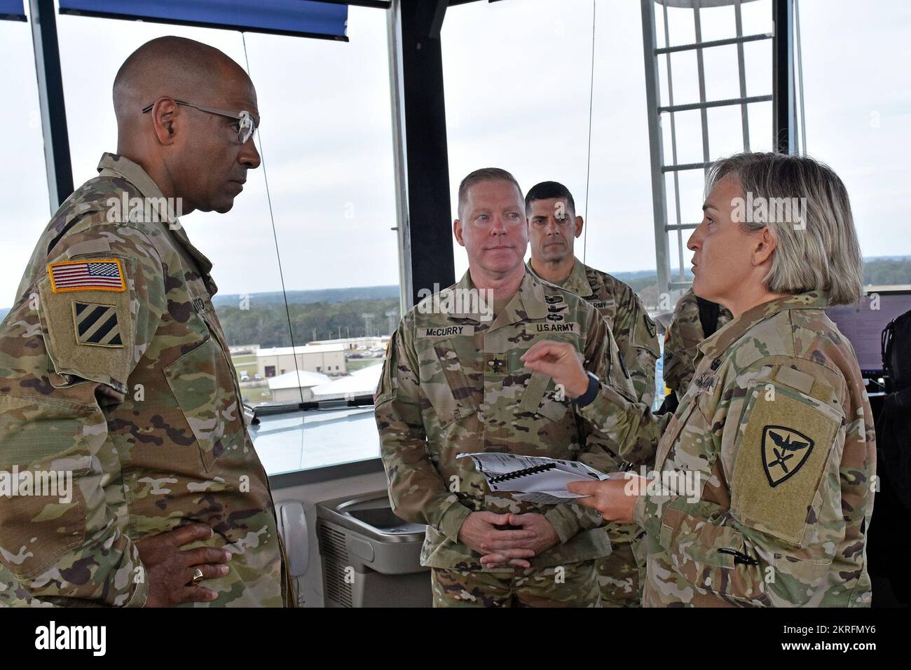 Lt. Col. April Kearney, 1st Battalion, 11th Aviation Regiment commander