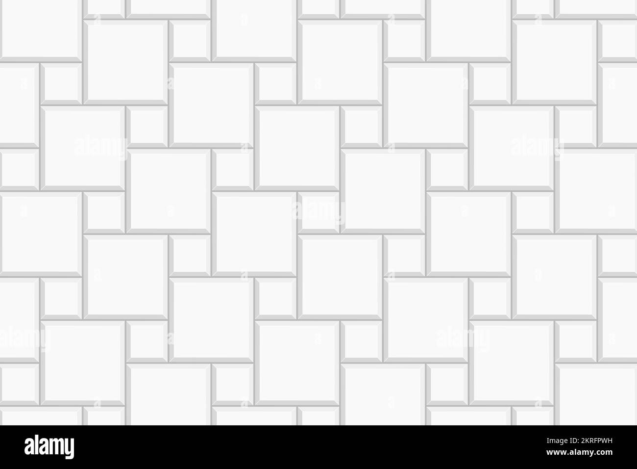 Hopscotch Tile Pattern Backsplash