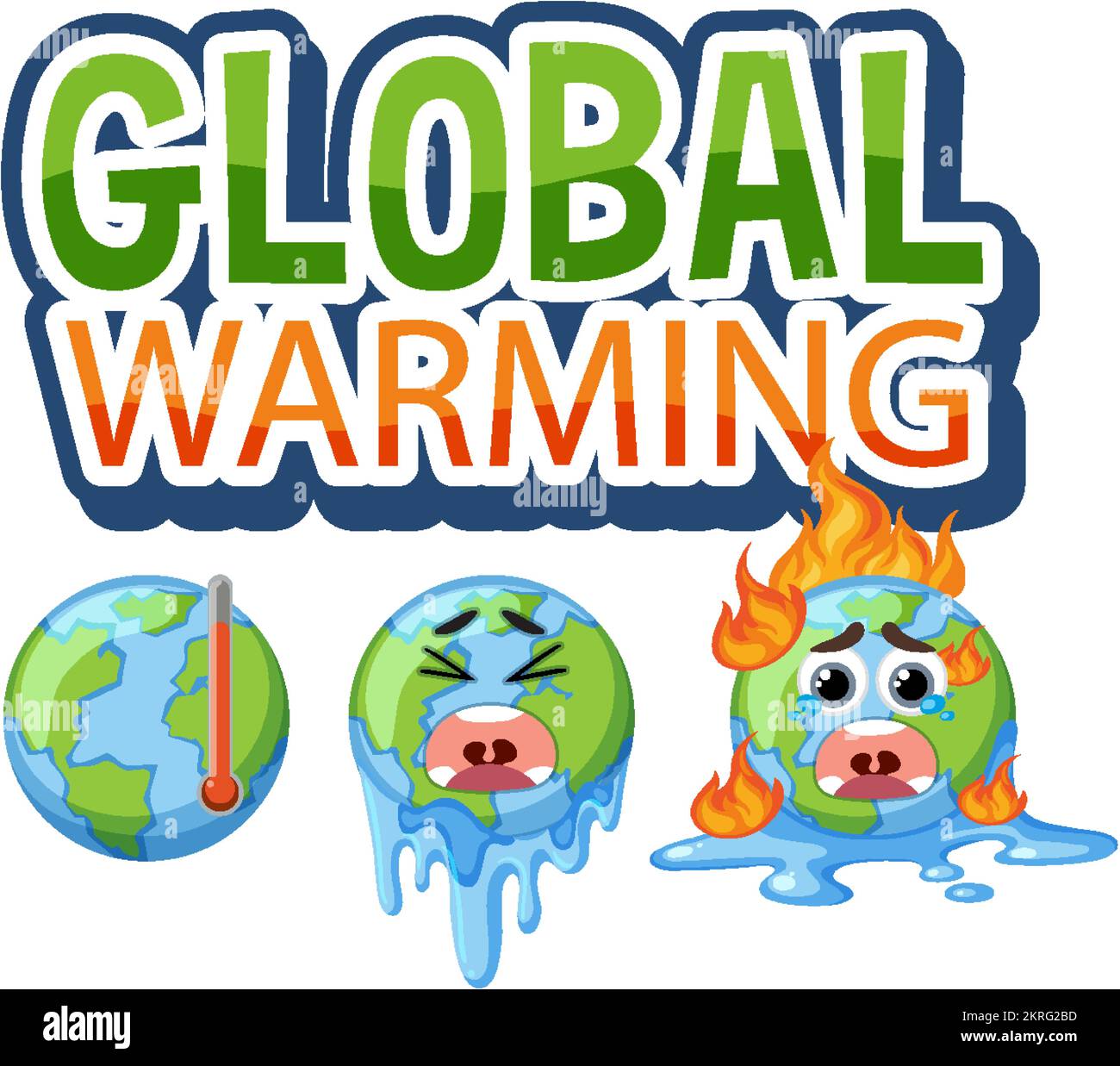 Global warming vector concept illustration Stock Vector Image & Art - Alamy