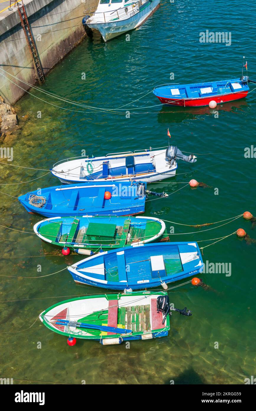 View of boats at the dock Stock Photo - Alamy