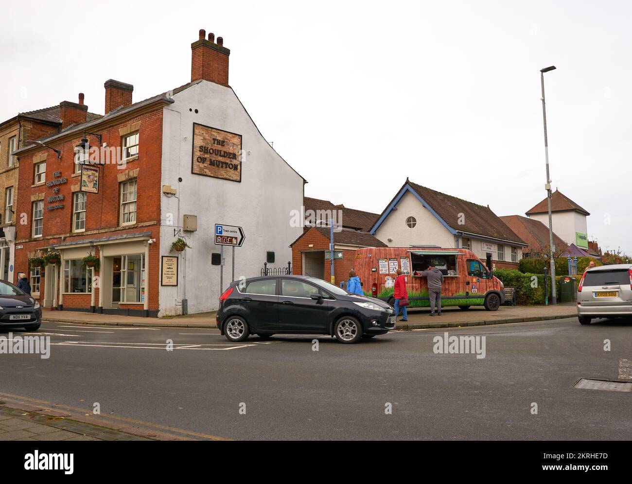 Shop in Ashby de la Zouch, UK Stock Photo Alamy