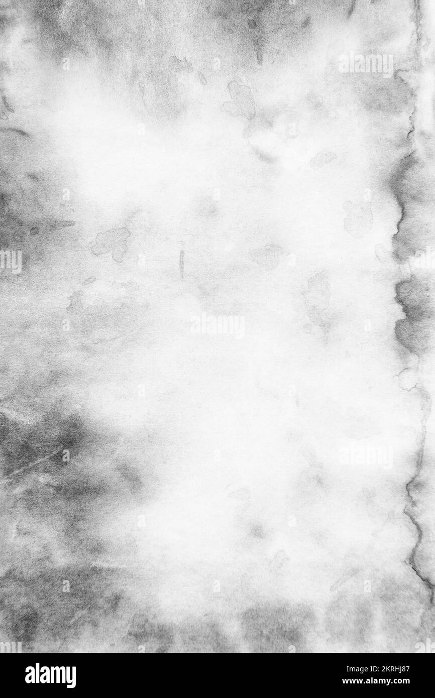 Old empty paper texture background Grungy rustic grey cardboard Stock