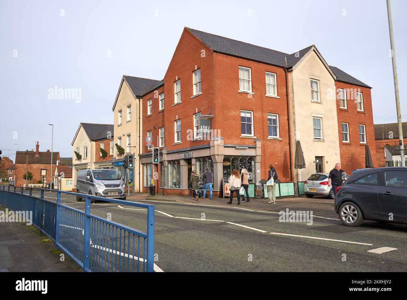 Shop in Ashby de la Zouch, UK Stock Photo Alamy