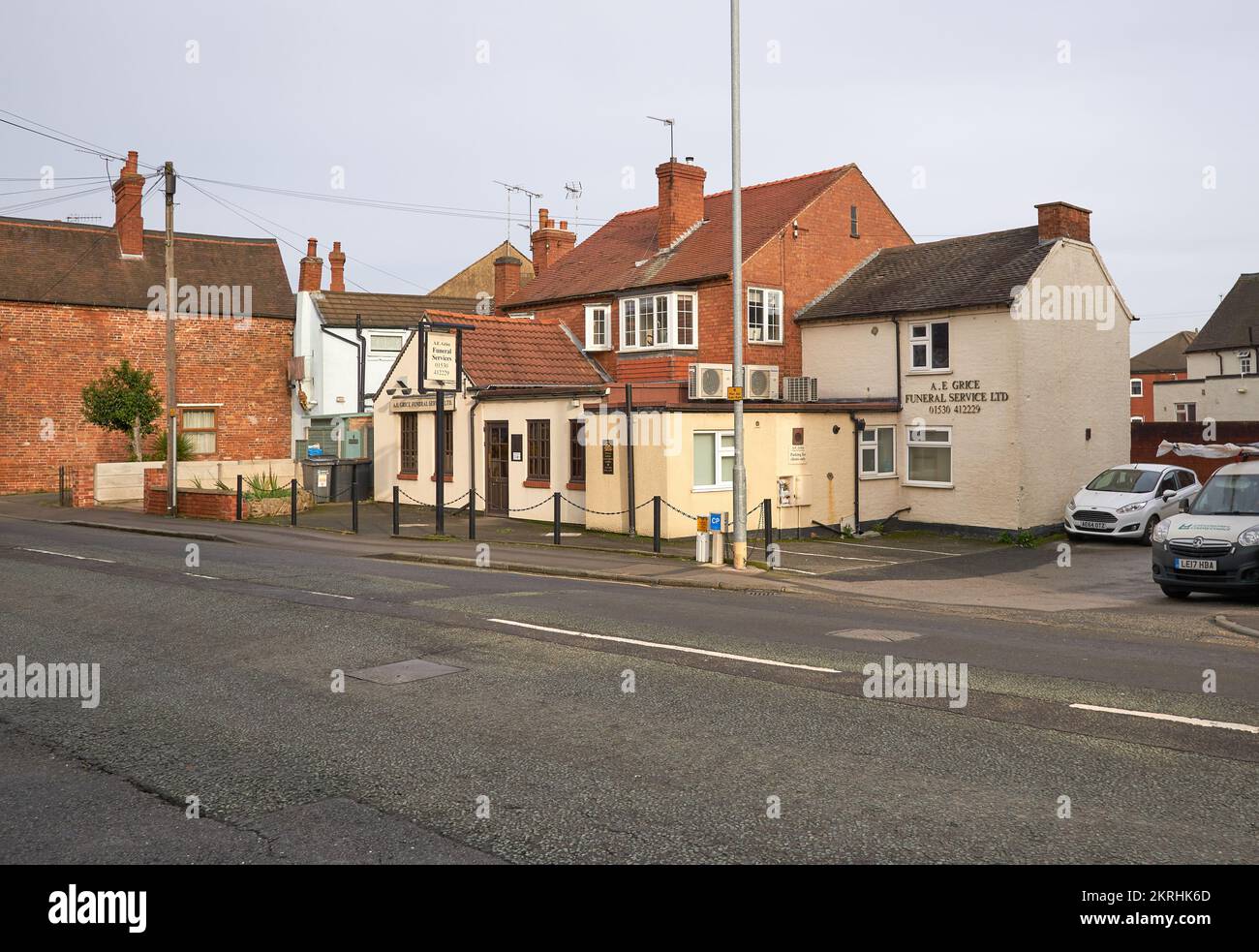 Shop in Ashby de la Zouch, UK Stock Photo Alamy