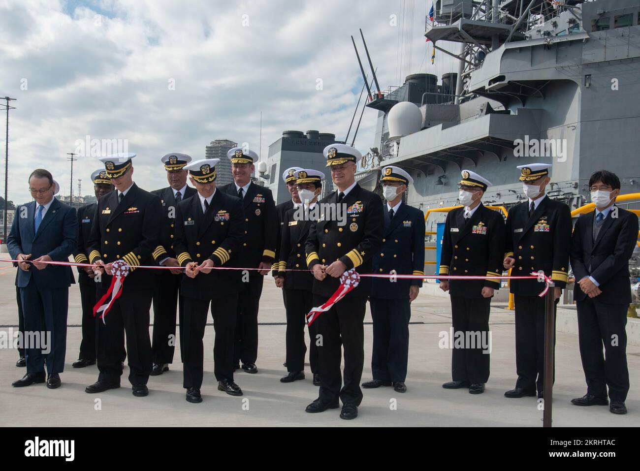 YOKOSUKA, Japan (Nov. 18, 2022) Capt. Lance Flood, Naval Facilities