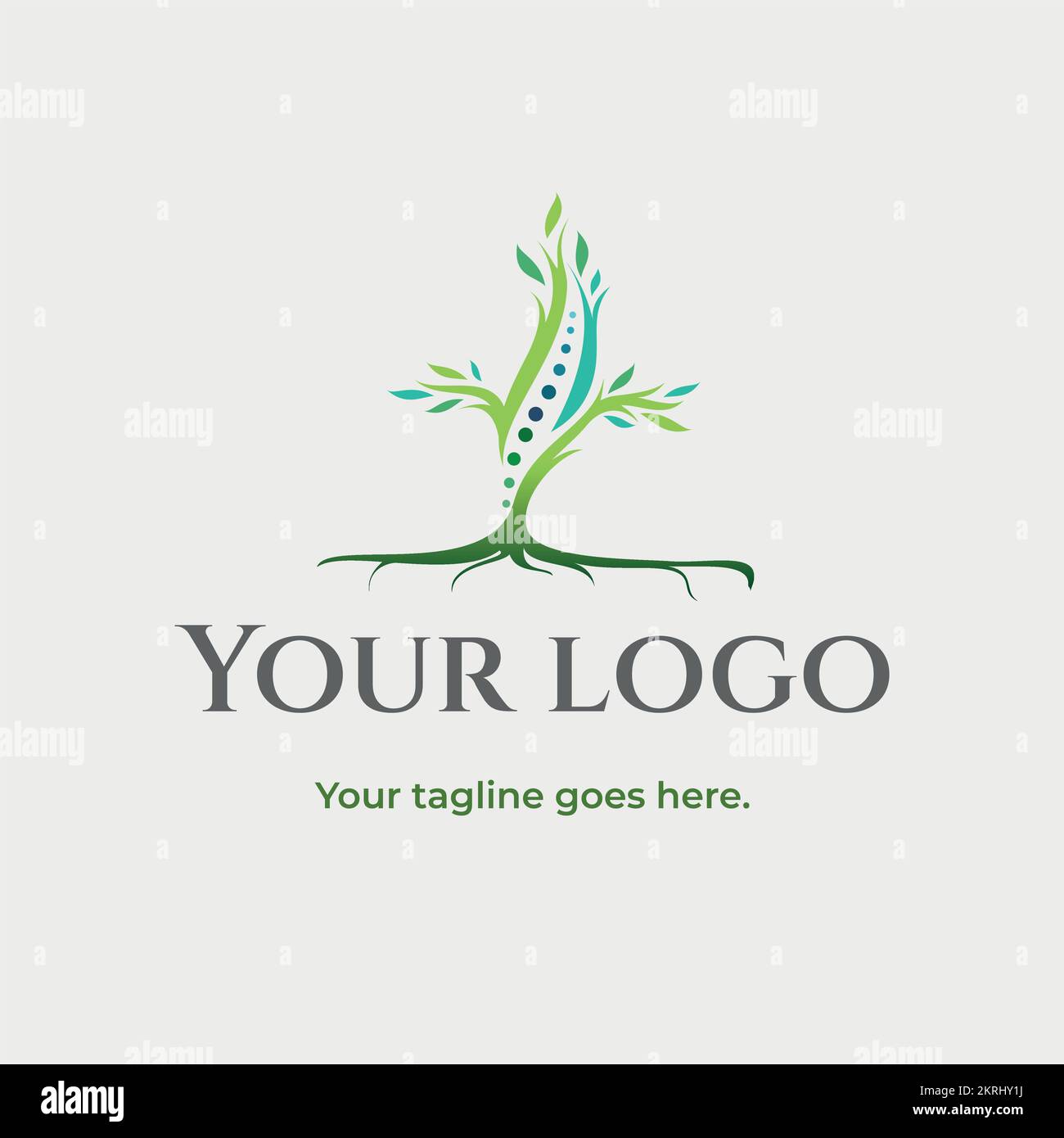 Spine logo design.Chiropractic ortopedic loggotype. Medical icon. Stock Vector