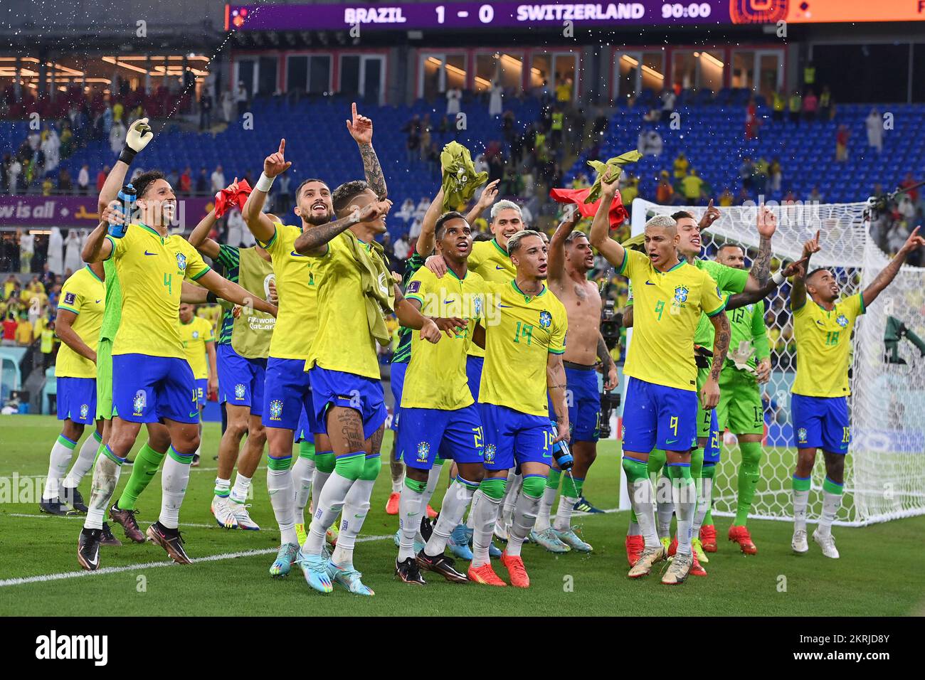 World cup 2022 brazil team hi-res stock photography and images - Alamy