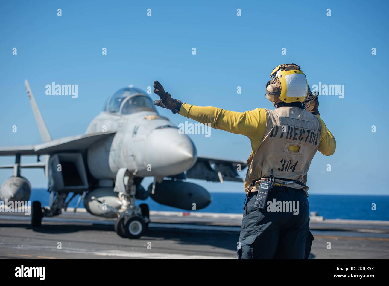Aviation boatswains mate handler 1st hi-res stock photography and images -  Alamy