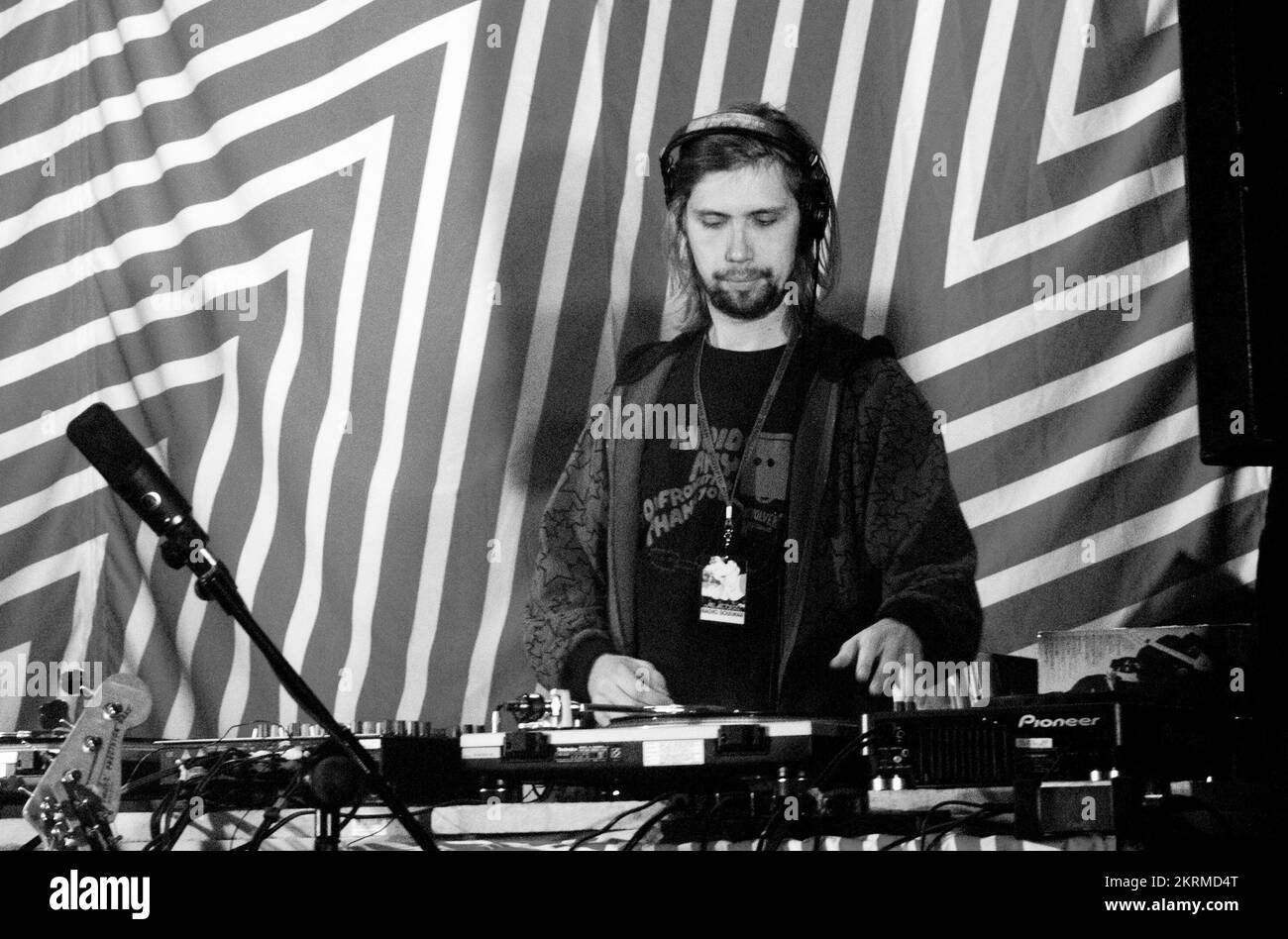 Daft punk concert Black and White Stock Photos &amp; Images - Alamy