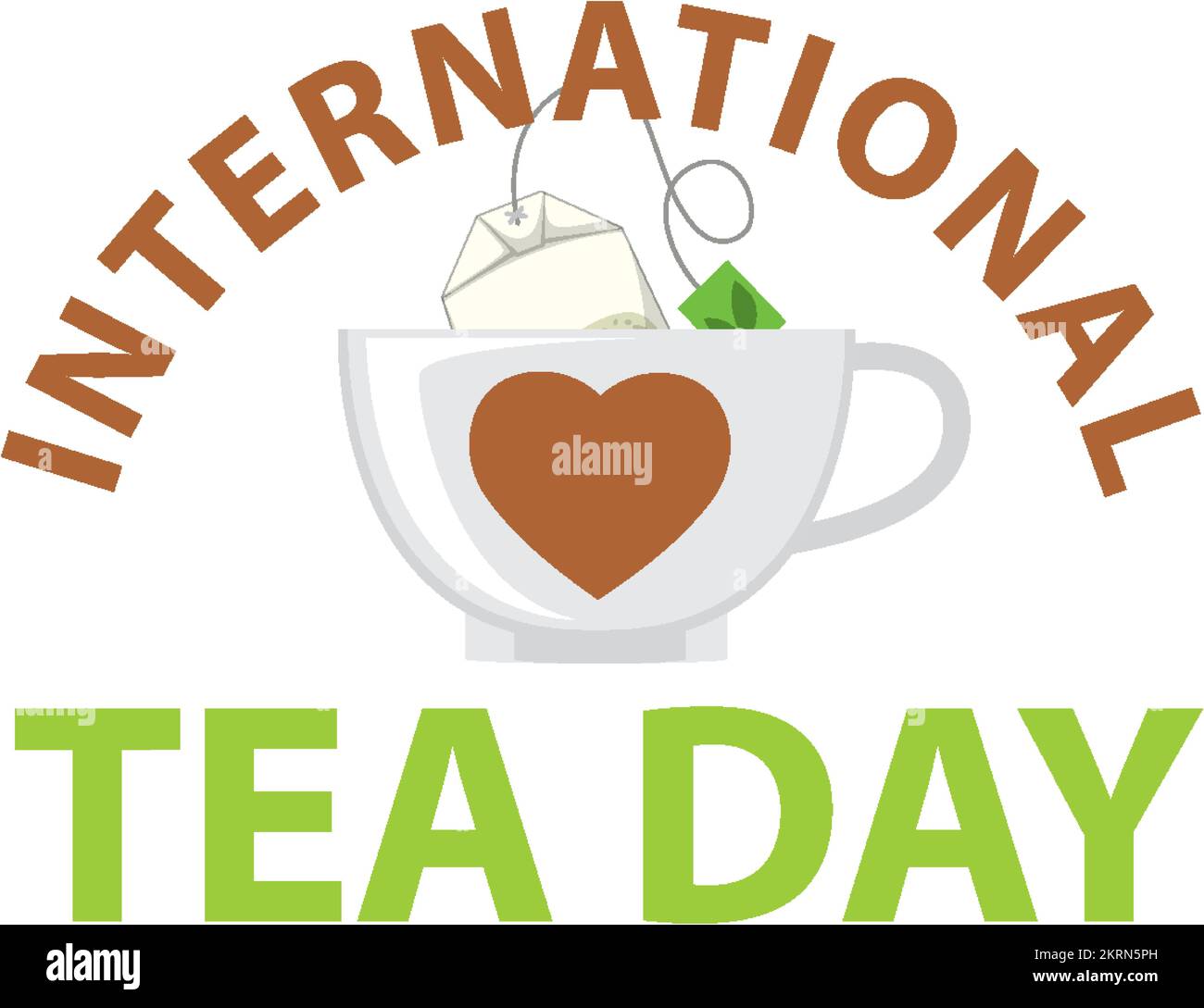 International tea day text banner illustration Stock Vector Image & Art