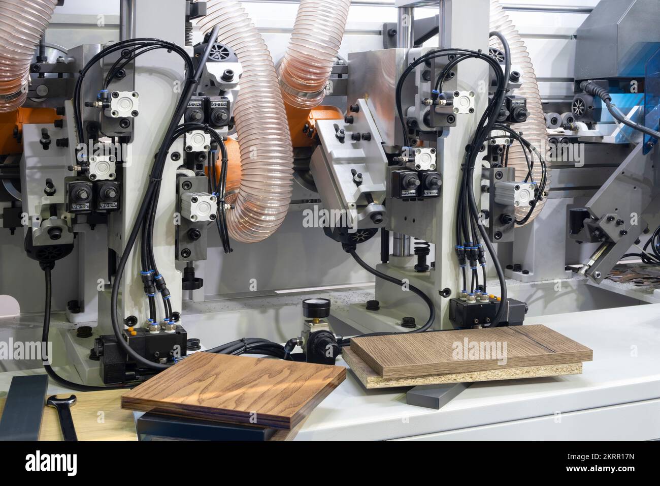 Workshop for the production of particle boards, manufacture of ...