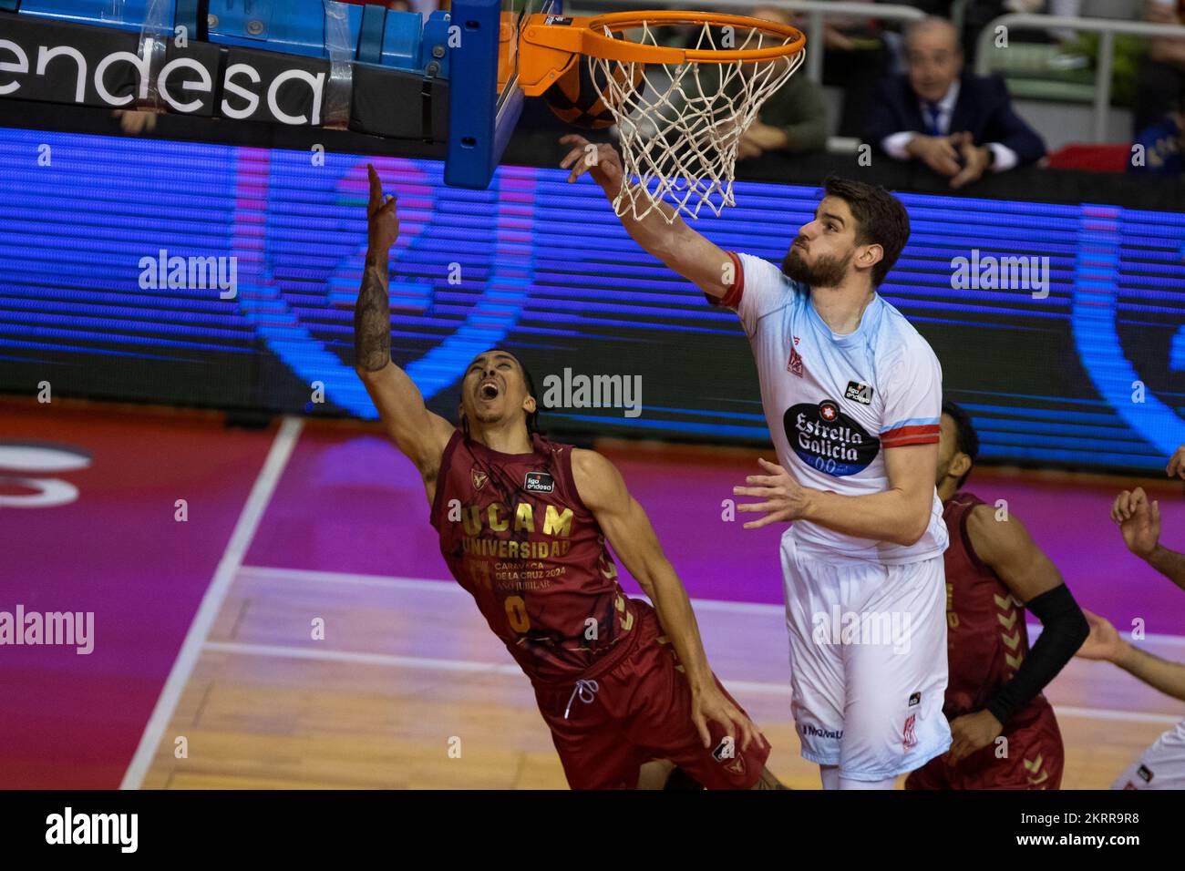 Ucam murcia cb vs mombus obradoiro hi-res stock photography and images ...
