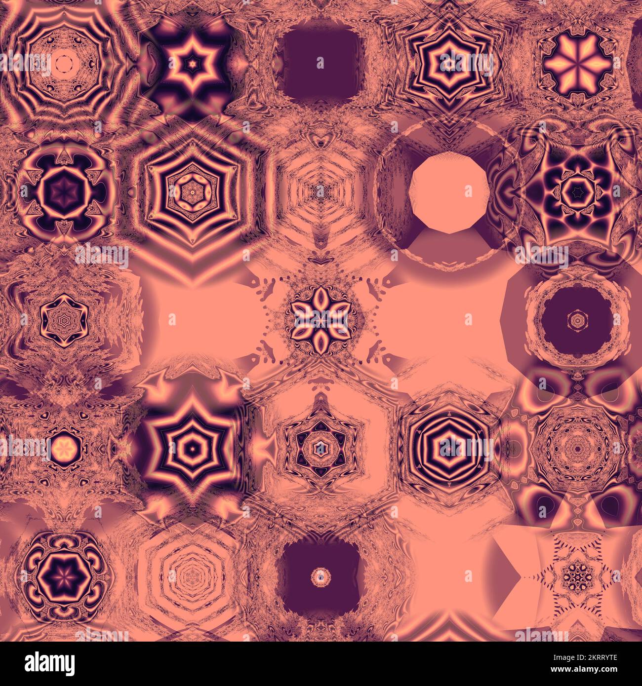 Abstract Computer generated Fractal design. A fractal is a never-ending ...