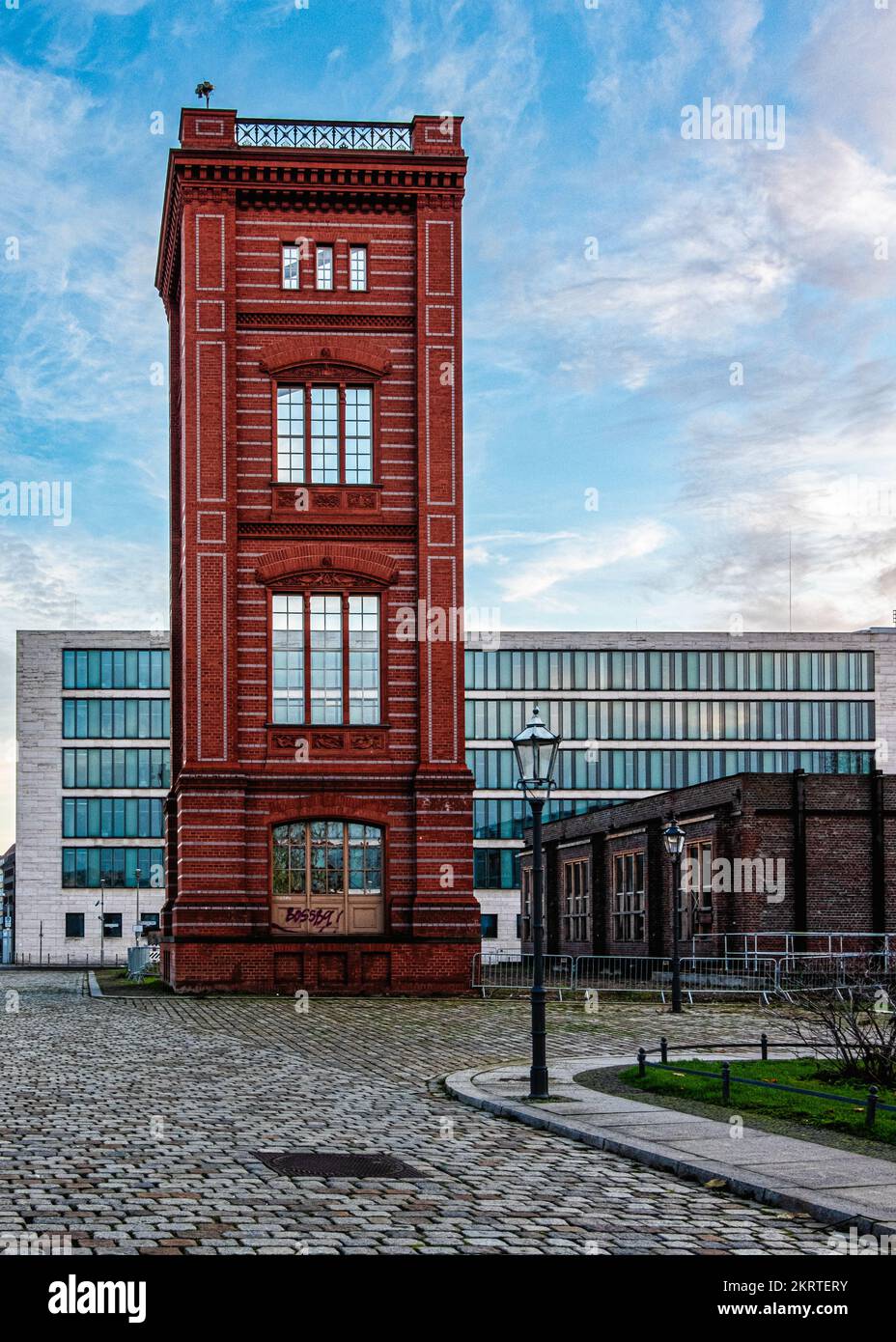 Historic Building Academy, Reconstruction of corner of Schinkel’s Bauakademie  Mitte, Berlin Stock Photo