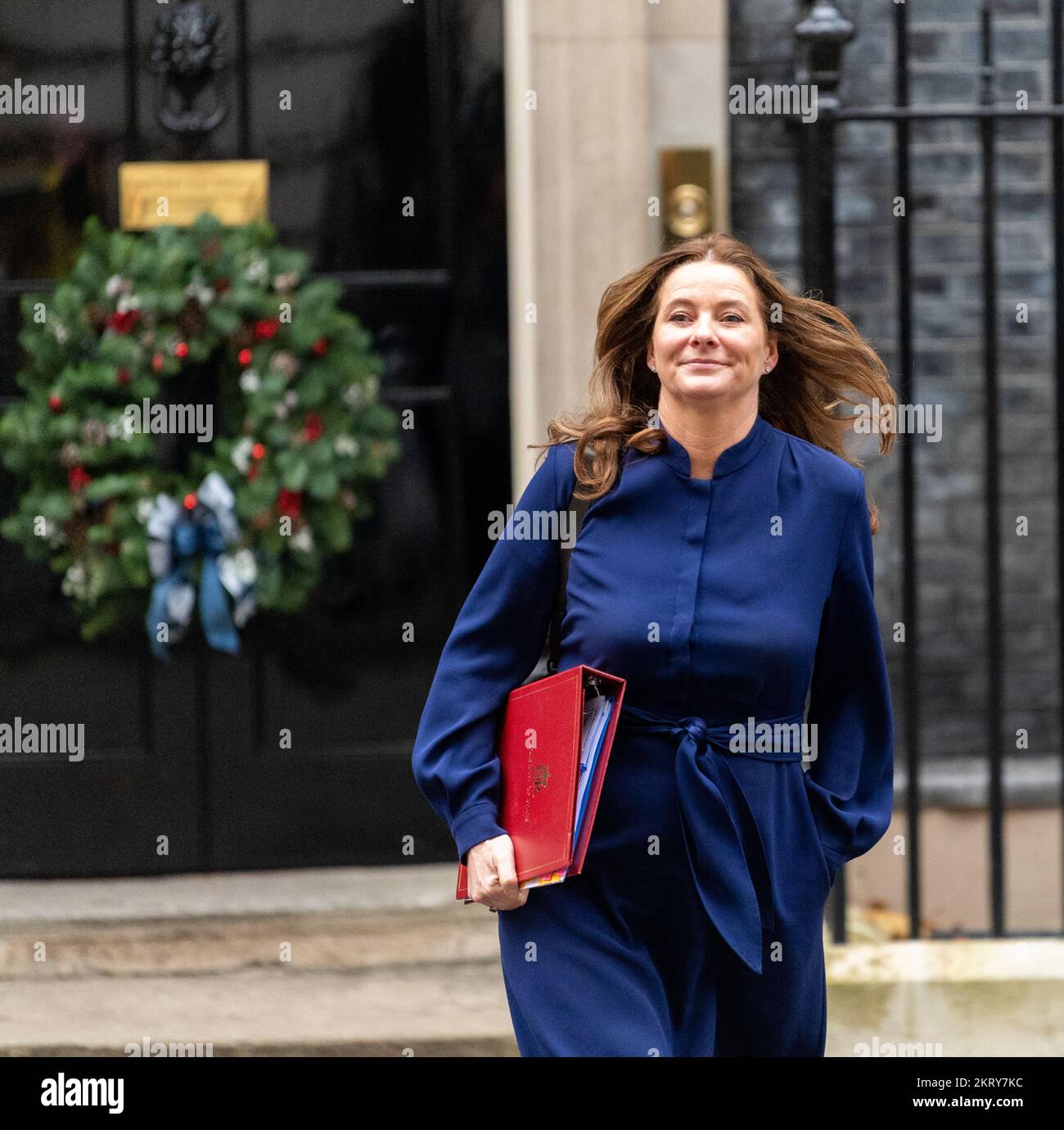 London, UK. 29th Nov, 2022. Gillian Keegan, Education Secretary, at a cabinet meeting at 10 Downing Street London. Credit: Ian Davidson/Alamy Live News Stock Photo