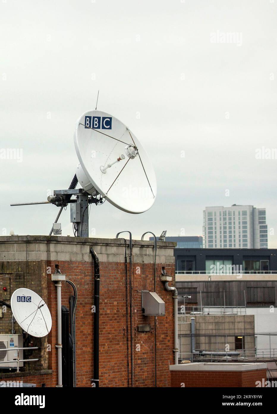 A general view of BBC Broadcasting House in Belfast. BBC Broadcasting House in Belfast. Picture date: Tuesday November 29, 2022. Stock Photo