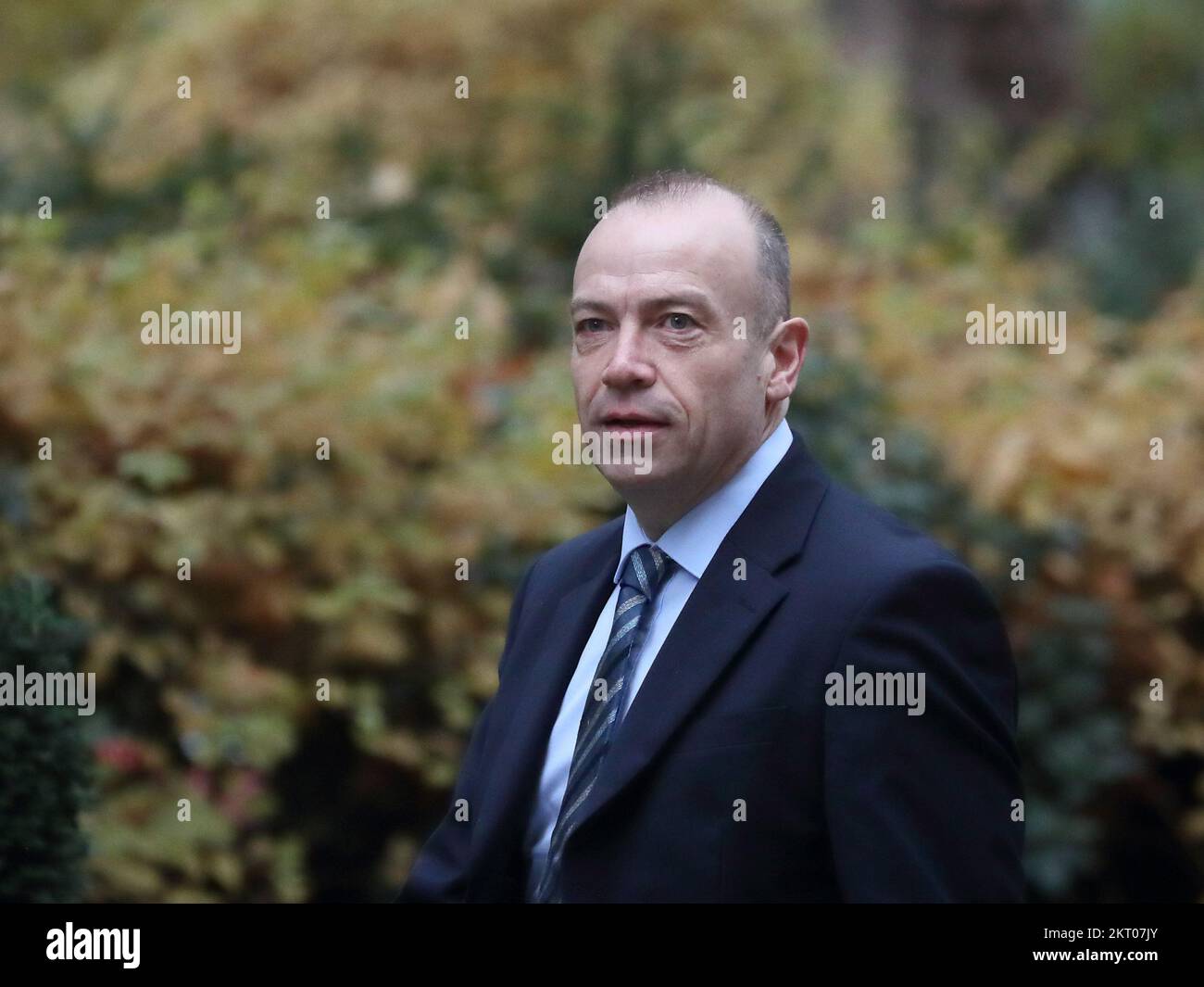 Downing Street, London, UK. 29th Nov, 2022. Secretary of State for Northern Ireland Chris Heaton-Harris arrives for the Cabinet Meeting at No 10 Downing Street. Credit: Uwe Deffner/Alamy Live News Stock Photo