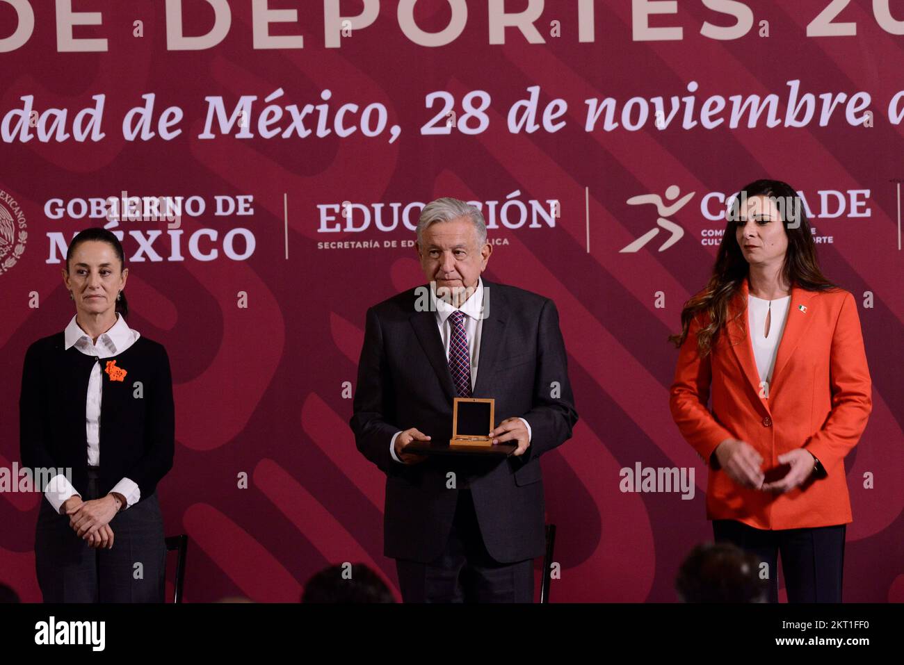 Non Exclusive: November 28, 2022, Mexico city, Mexico: Mexico City Head ...
