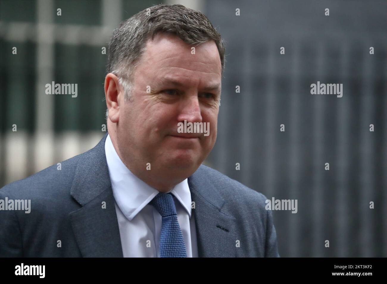 Downing Street, London, UK. 29th Nov, 2022. Secretary of State for Work and Pensions Mel Stride leaves after the Cabinet Meeting at No 10 Downing Street. Credit: Uwe Deffner/Alamy Live News Stock Photo