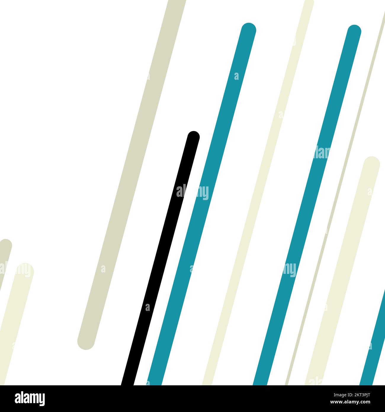 Random Color flowing rounded stripes illustration Stock Vector Image ...