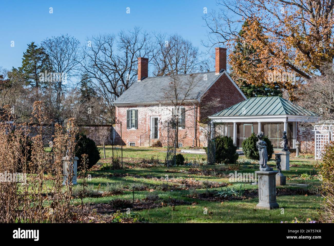 Beautiful Chatham Manor Estate and Gardens, Stafford Heights, Virginia USA, Fredericksburg