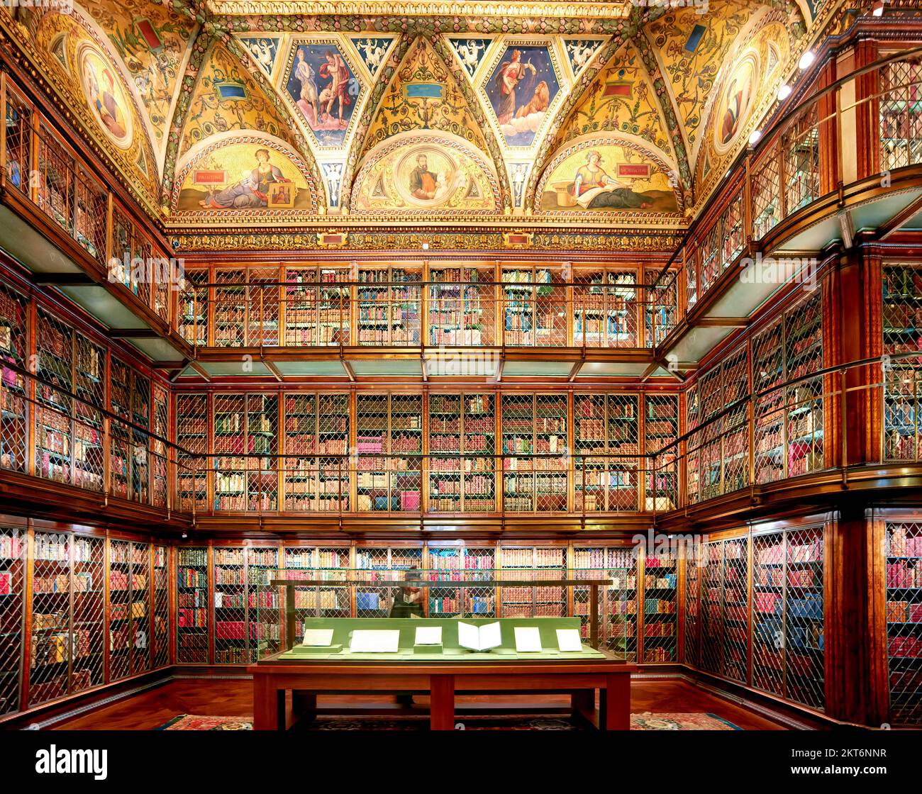 New York. Manhattan. United States. The Morgan Library and Museum Stock Photo