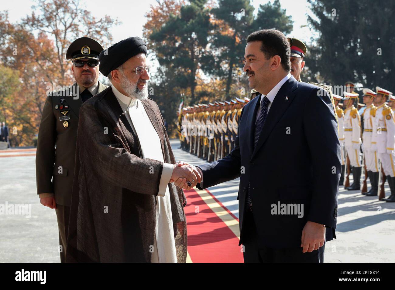 Tehran, Tehran, Iran. 29th Nov, 2022. A handout photo made available by the presidential office