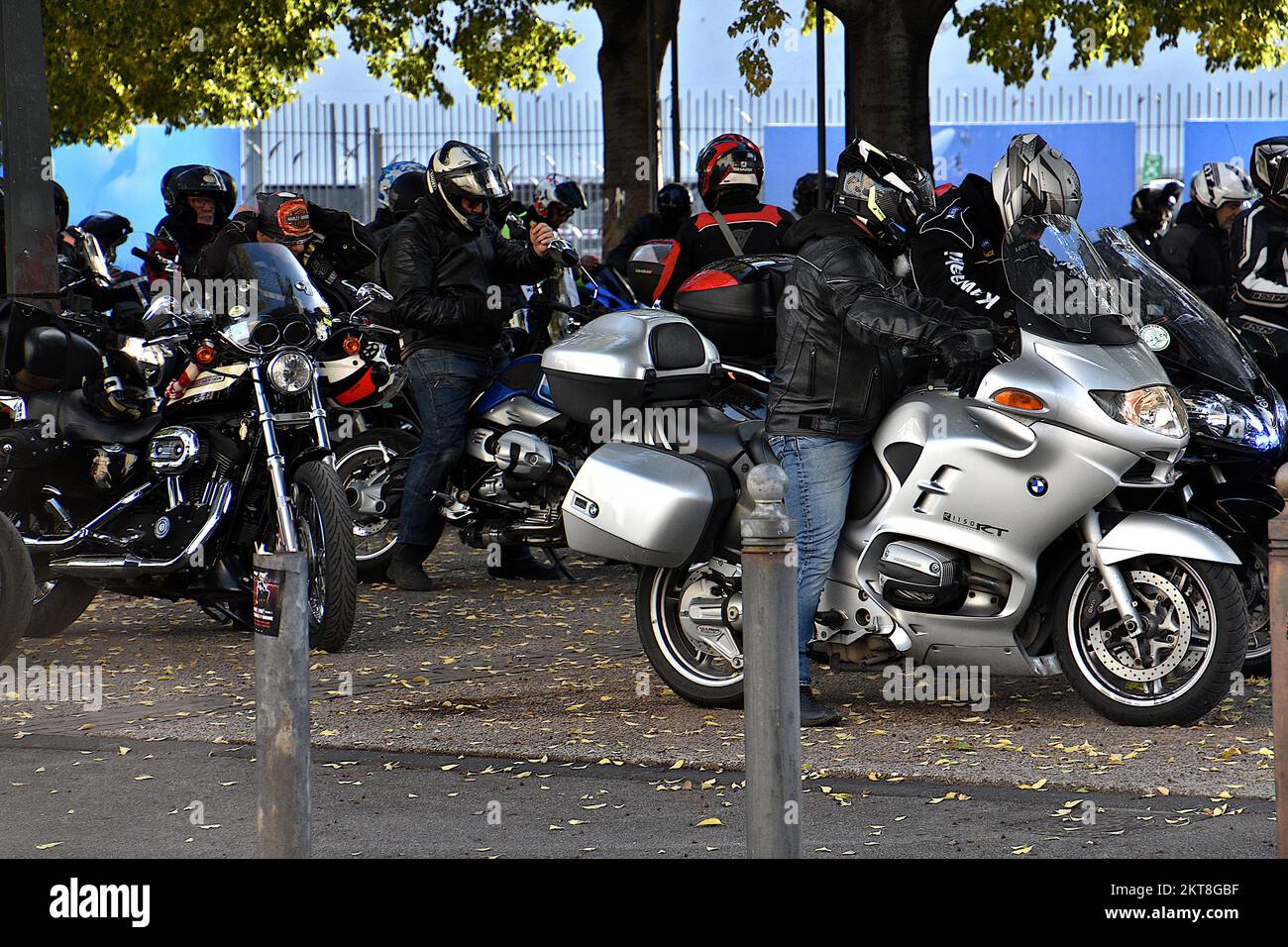 Angry bikers hi-res stock photography and images - Alamy