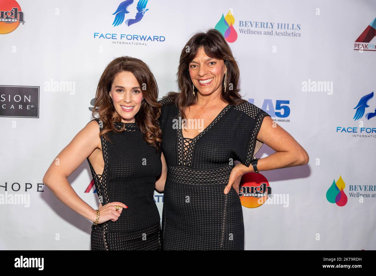 Los Angeles, CA on November 28, 2022 Christina DeRosa attends 6th Annual 'Laugh it Forward' Comedy Show to benefit 'Face Forward International' at Laugh Factory, Los Angeles, CA on November 28, 2022 Stock Photo