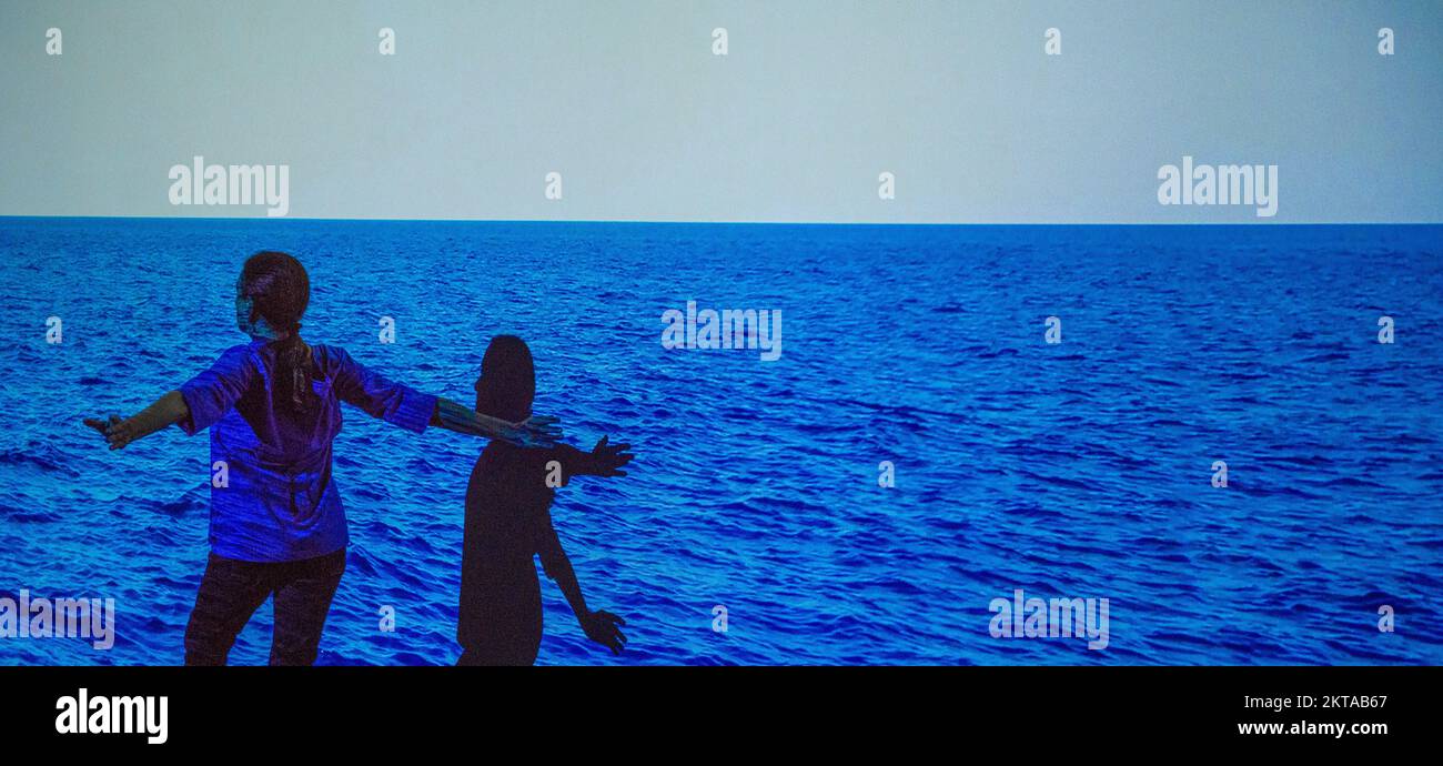 Venice Italy 27 September 2022: 59th International Art Exhibition which