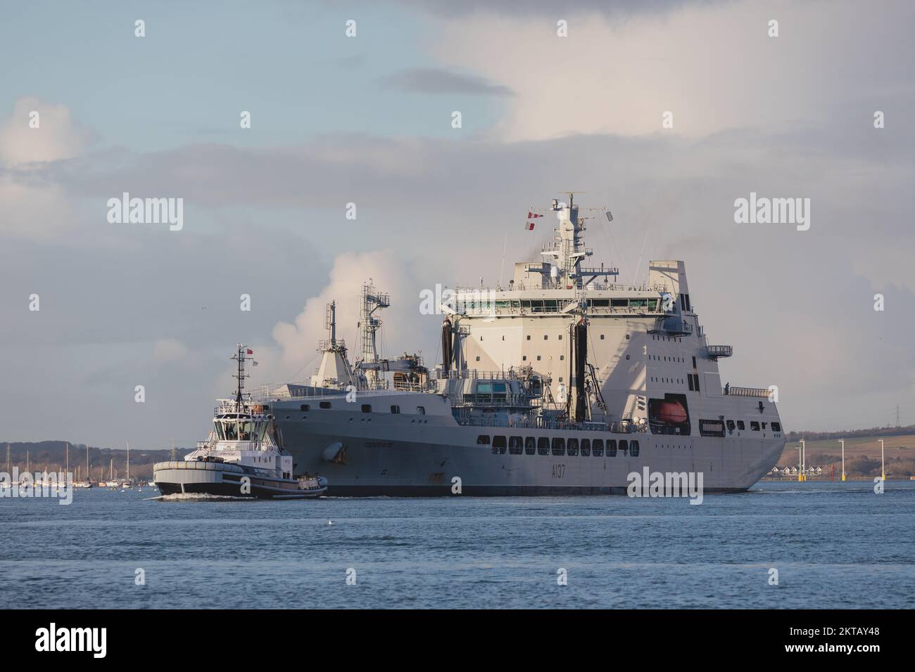 Auxiliary replenishment vessel hi-res stock photography and images - Alamy