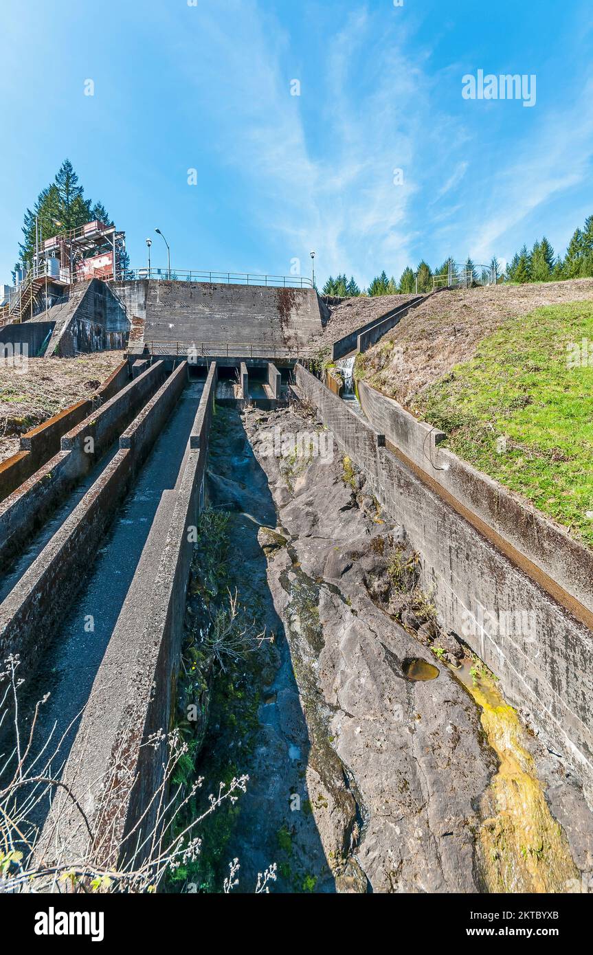 Leaburg dam power electricity hires stock photography and images Alamy