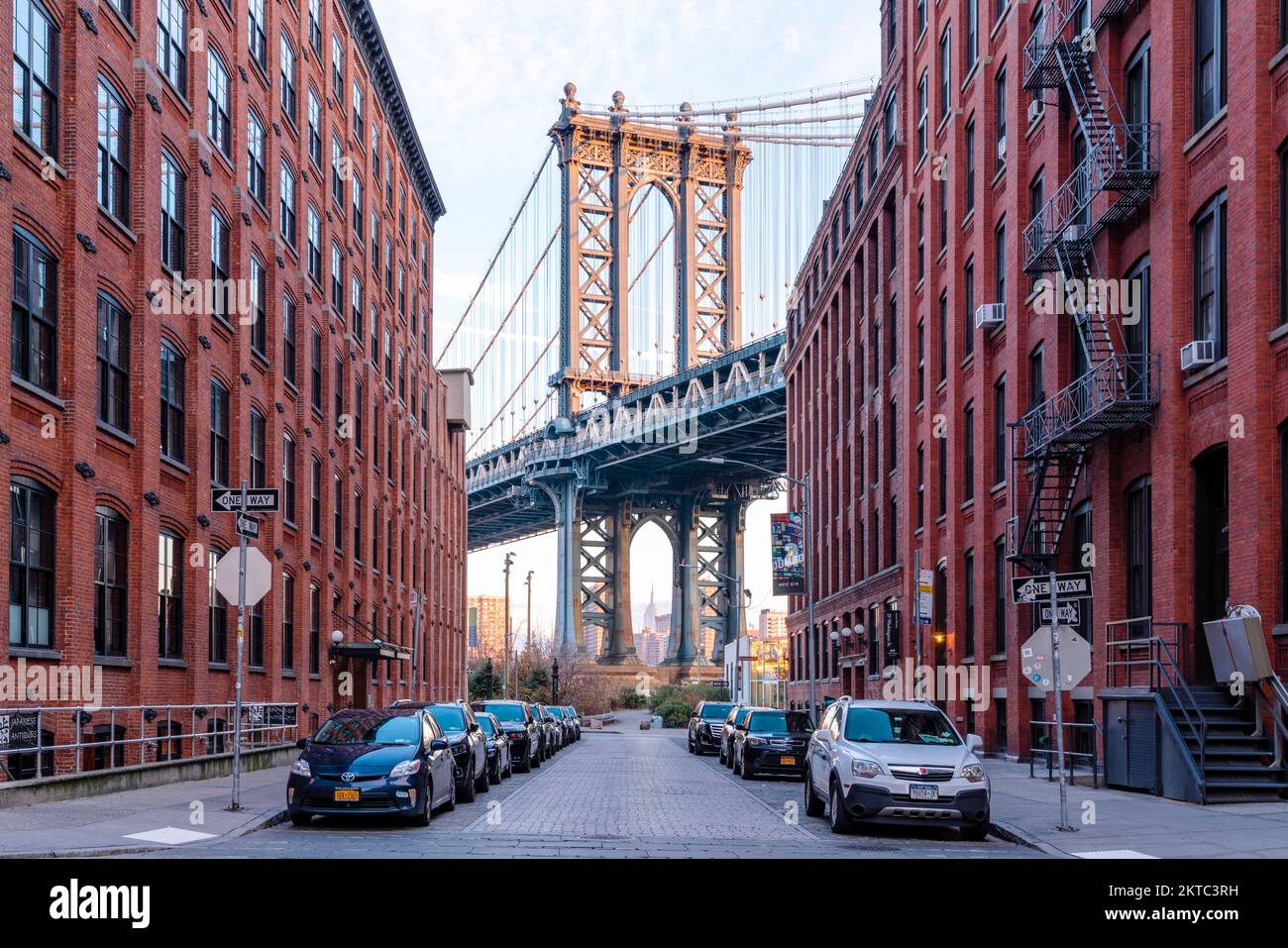 Manhattan Bridge,Dumbo, Brooklyn, New York City,New York,USA Stock Photo Alamy