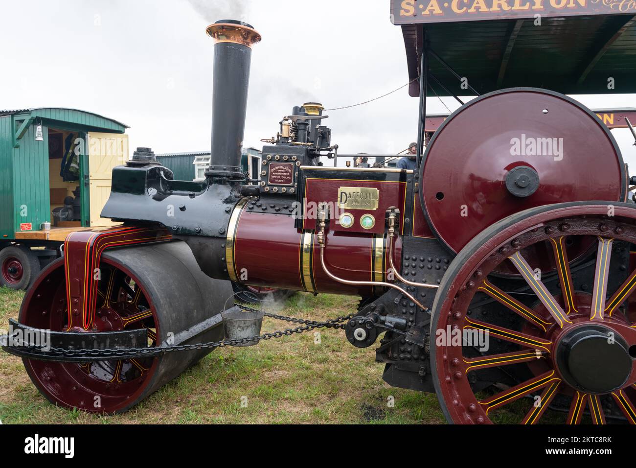 Tarrant Hinton.Dorset.United Kingdom.August 25th 2022.A 1924 Burrell ...