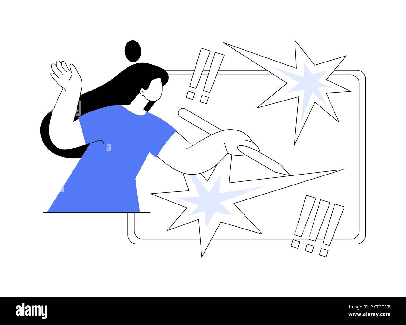 Emotional design abstract concept vector illustration Stock Vector ...