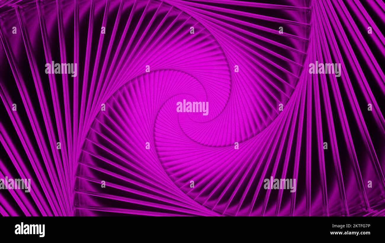 Tunnel moving metal hexagons hi-res stock photography and images - Alamy