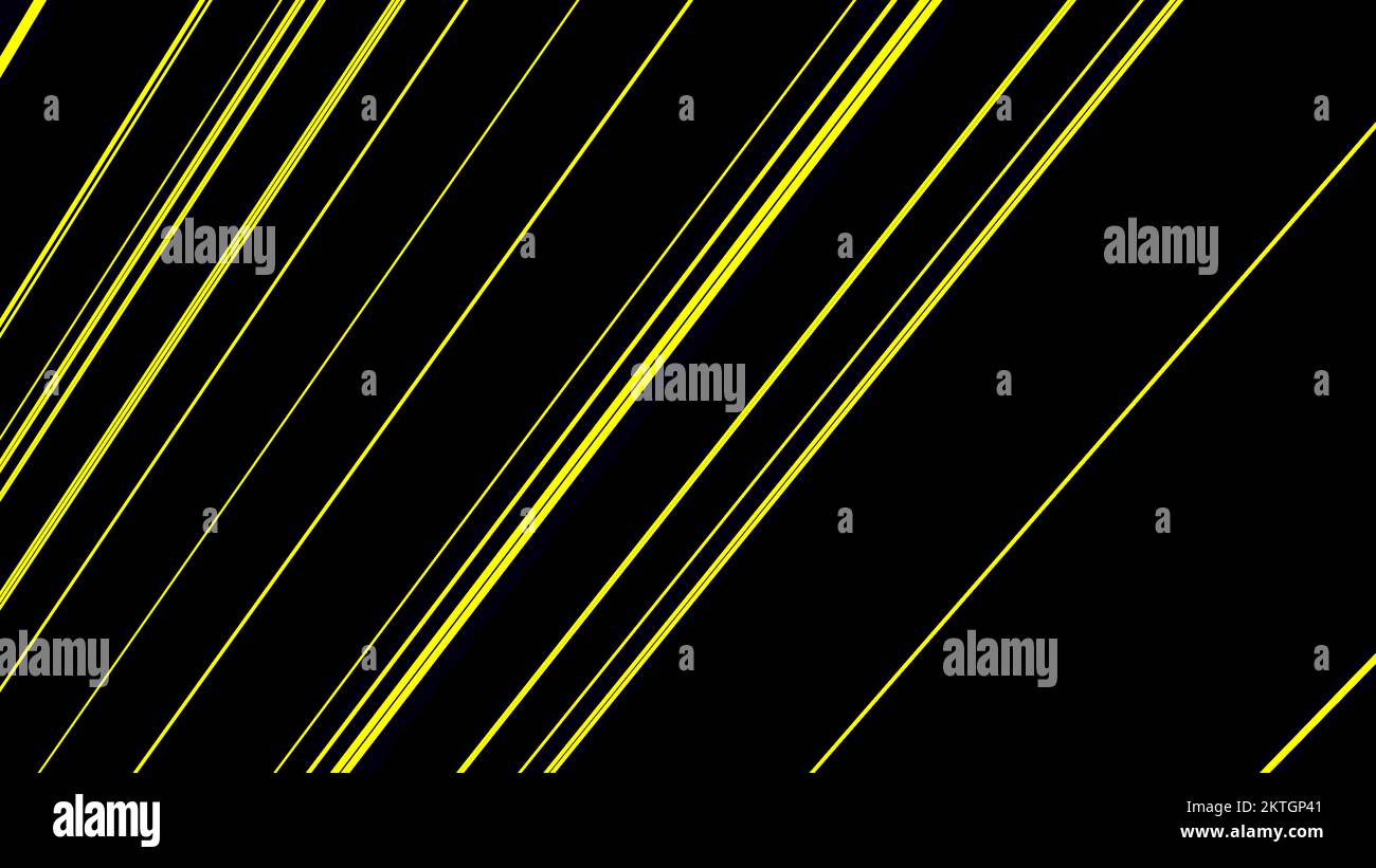 Blue and gold lasers. Design.Super-bright thin rays in the animation change positions and scatter in different directions. High quality 4k footage Stock Photo