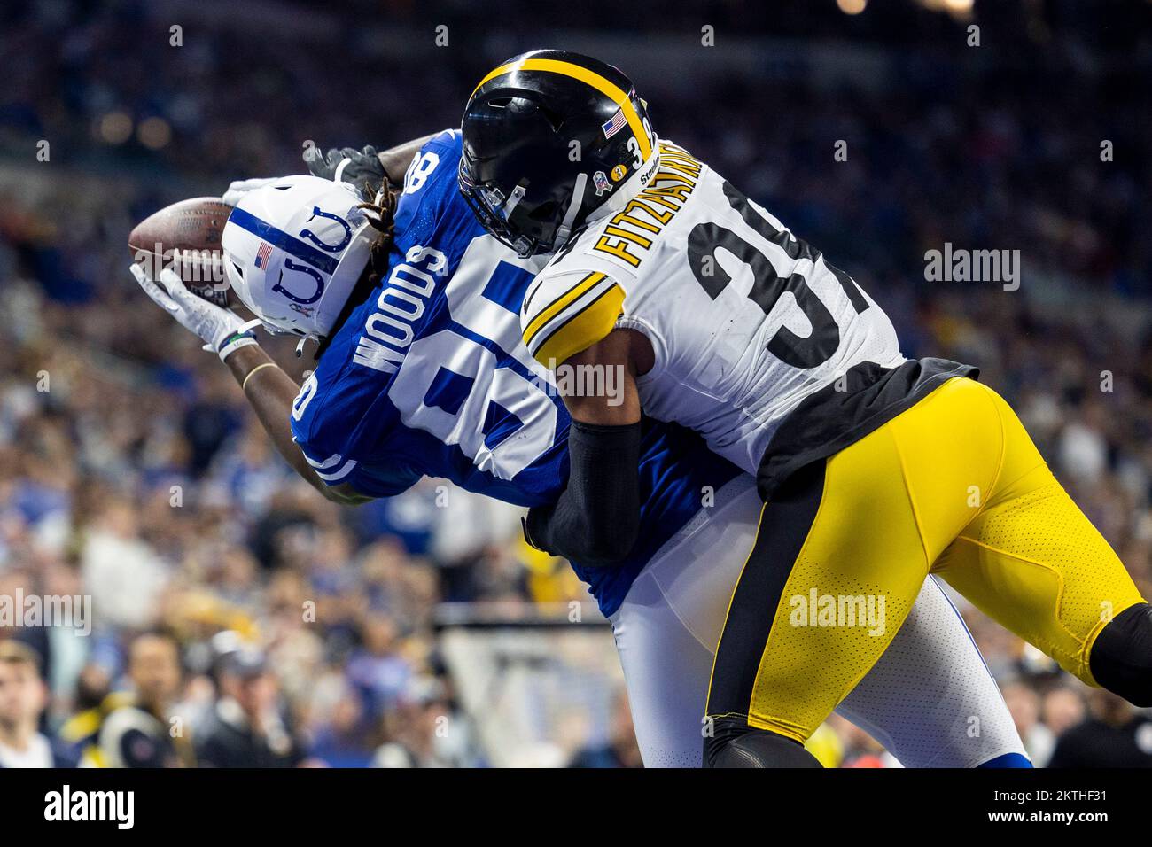 Sept 11th, 2022: Minkah Fitzpatrick #39 Interception touchdown celebration  during the Pittsburgh Steelers vs Cincinnati Bengals game in Cincinnati,  Ohio at Paycor Stadium. Jason Pohuski/CSM (Credit Image: © Jason  Pohuski/CSM via ZUMA