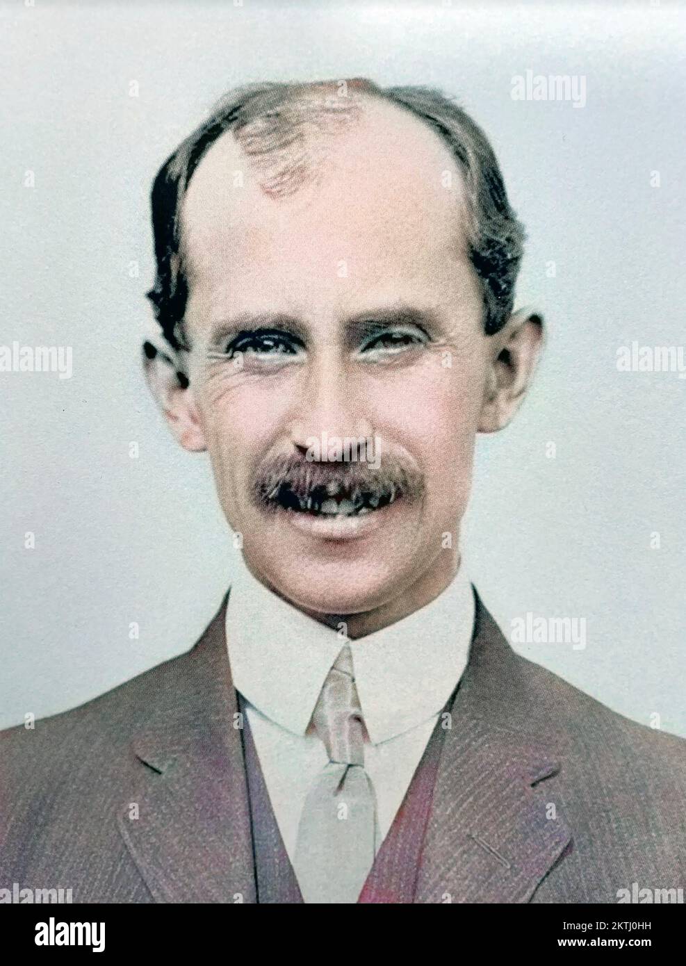 ORVILLE WRIGHT (1871-1948) American aviation pioneer about 1910 Stock Photo