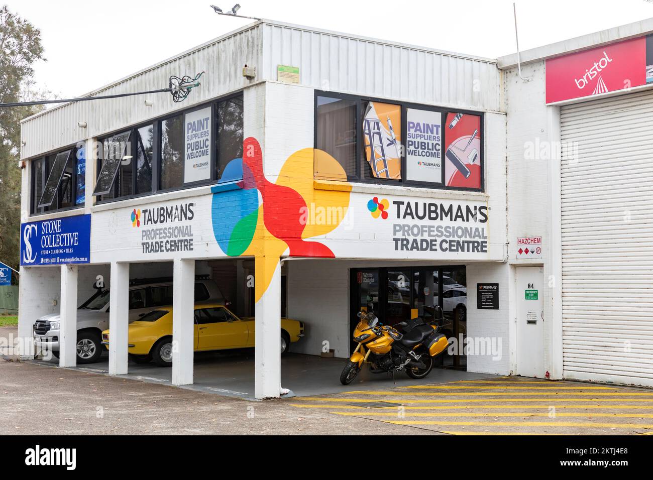 Taubmans paint store and professional trade centre in Sydney,NSW