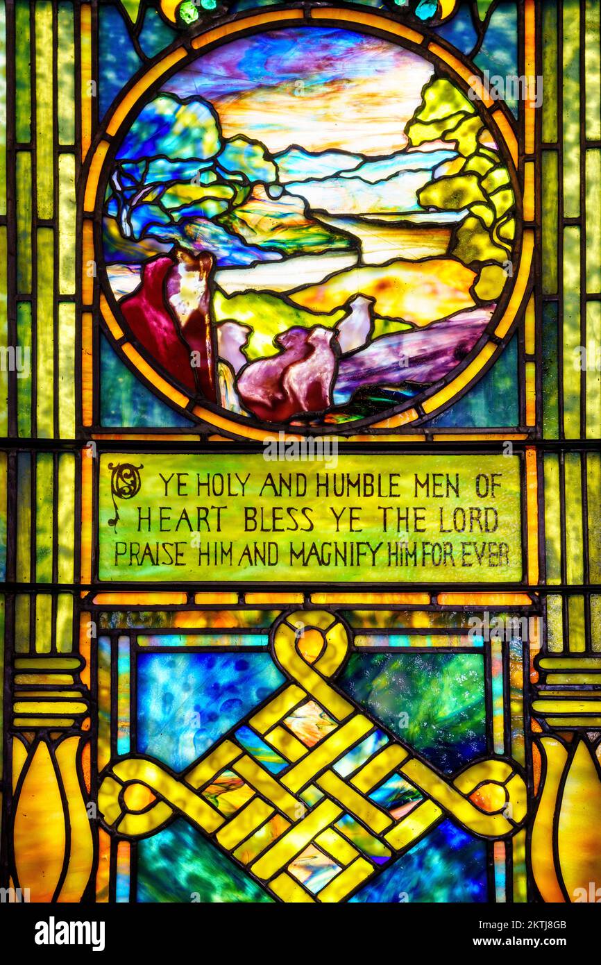 St.Michaels Church,Broad Street, French Quarter, Glas Window Charleston
